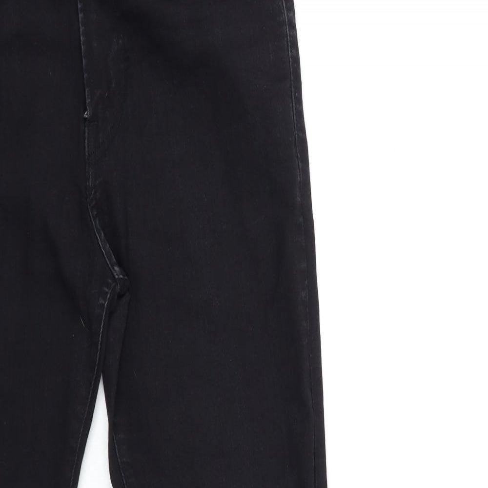 H&M Mens Black  Denim Straight Jeans Size 29 in L30 in