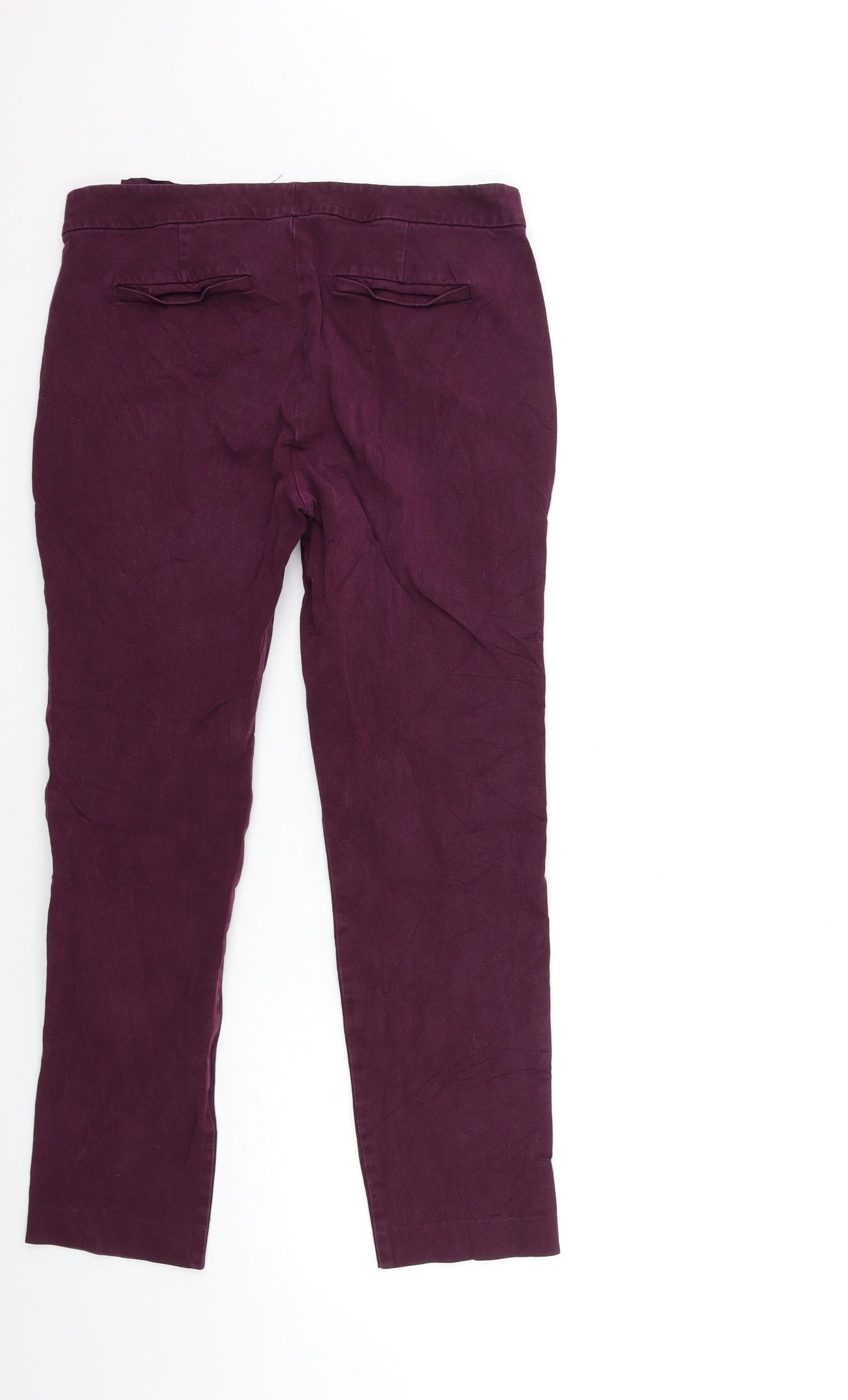 Ralph Lauren Womens Purple  Denim Skinny Jeans Size 30 in L26 in
