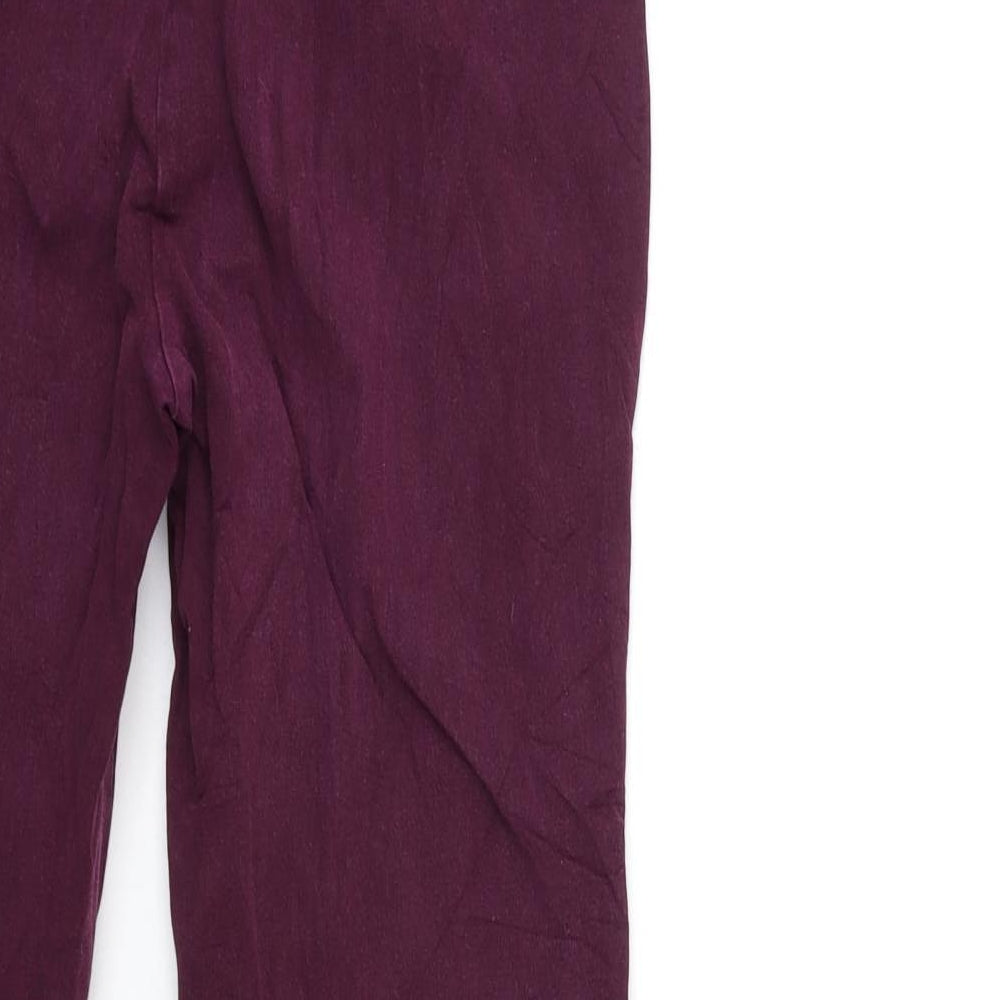 Ralph Lauren Womens Purple  Denim Skinny Jeans Size 30 in L26 in