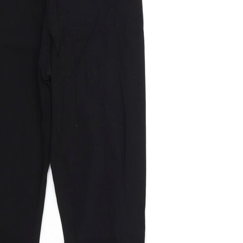 Preworn Womens Black   Trousers  Size 10 L29 in