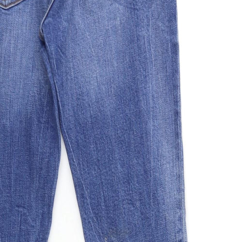 Zara Womens Blue  Denim Skinny Jeans Size 10 L28 in