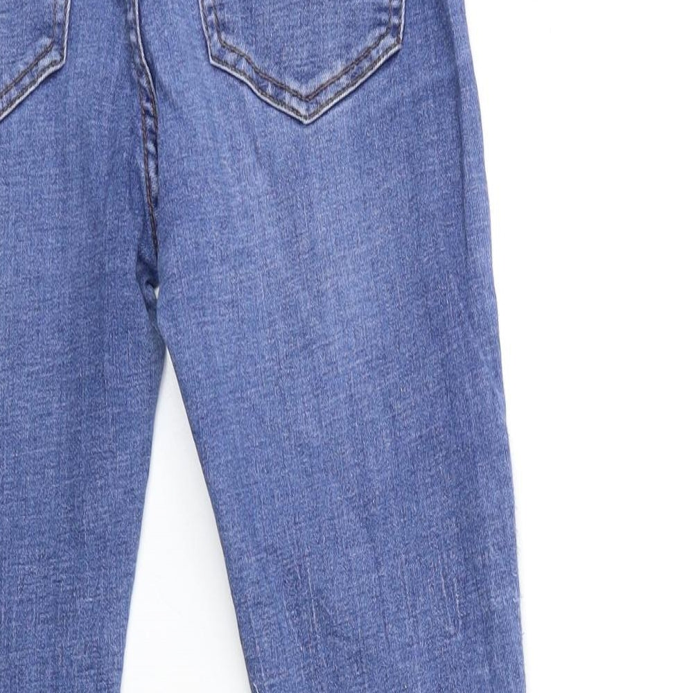 Denim & Co. Womens Blue  Denim Skinny Jeans Size 12 L27 in