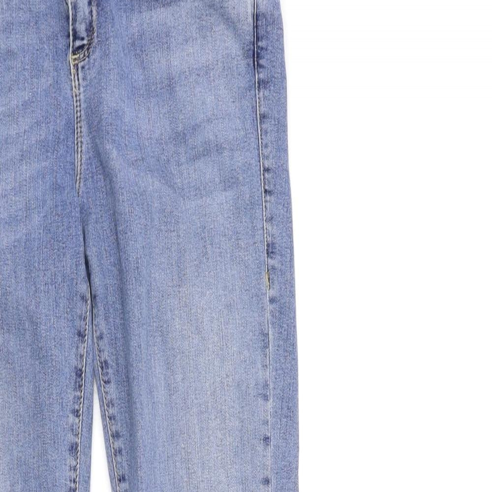 River Island Womens Blue  Denim Skinny Jeans Size 12 L30 in