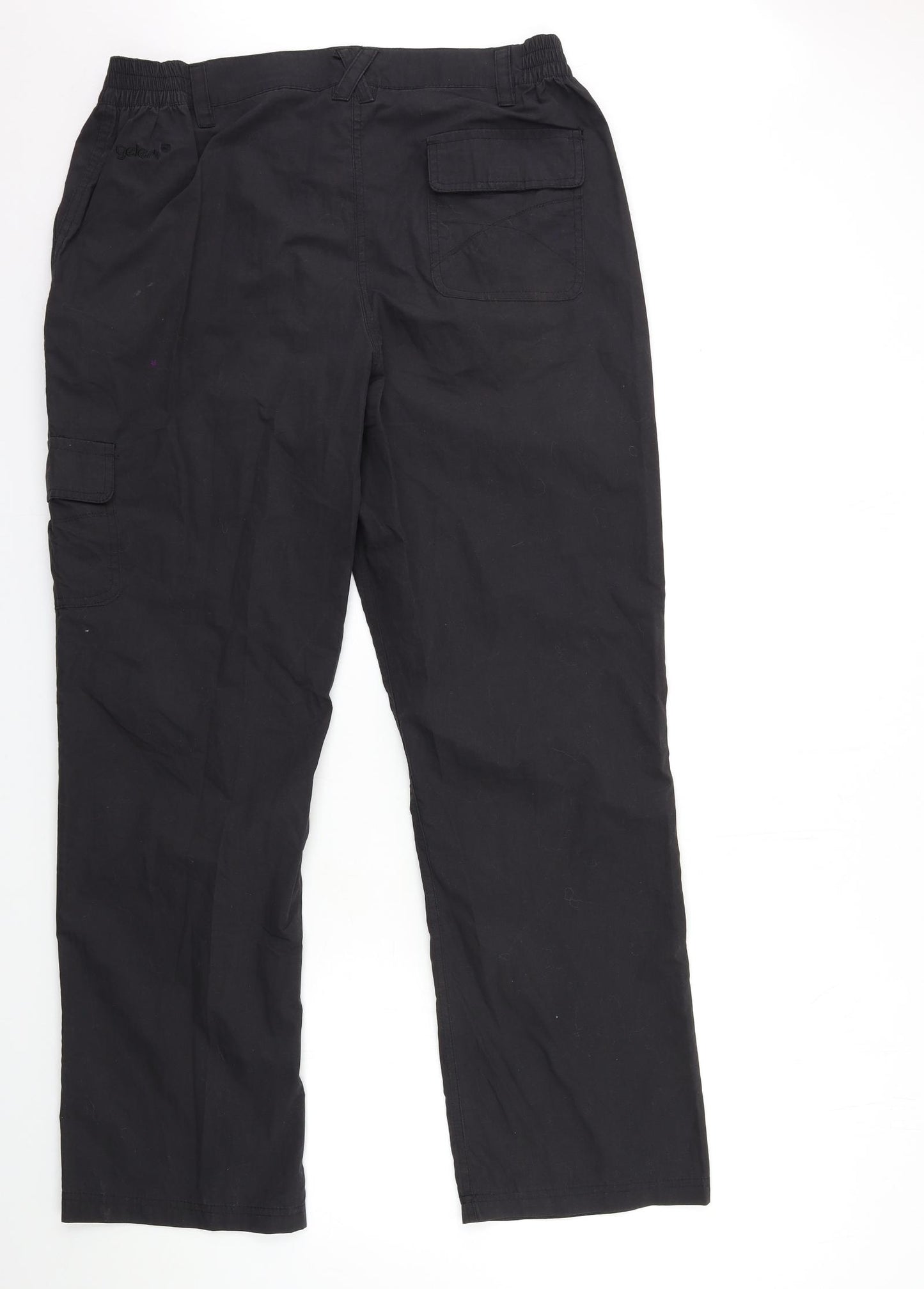 Gelert Womens Black   Cargo Trousers Size 14 L31 in