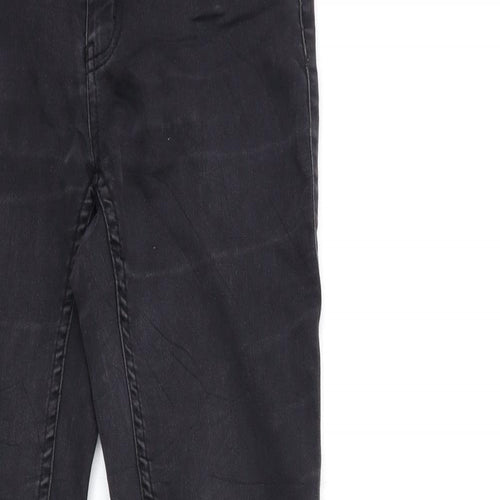 Pieces Womens Black  Denim Skinny Jeans Size M L32 in