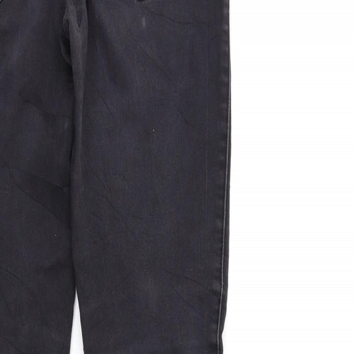 Pieces Womens Black  Denim Skinny Jeans Size M L32 in