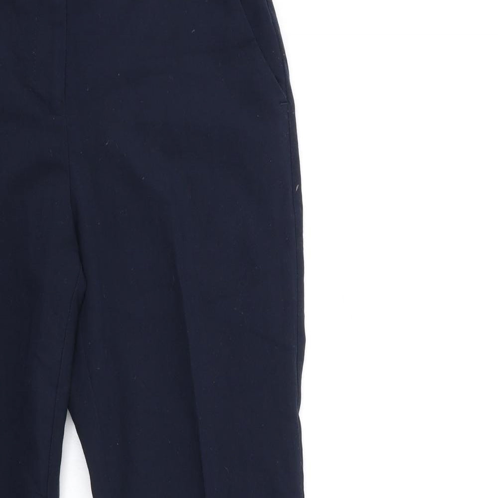 Topshop Womens Blue   Trousers  Size 6 L27 in