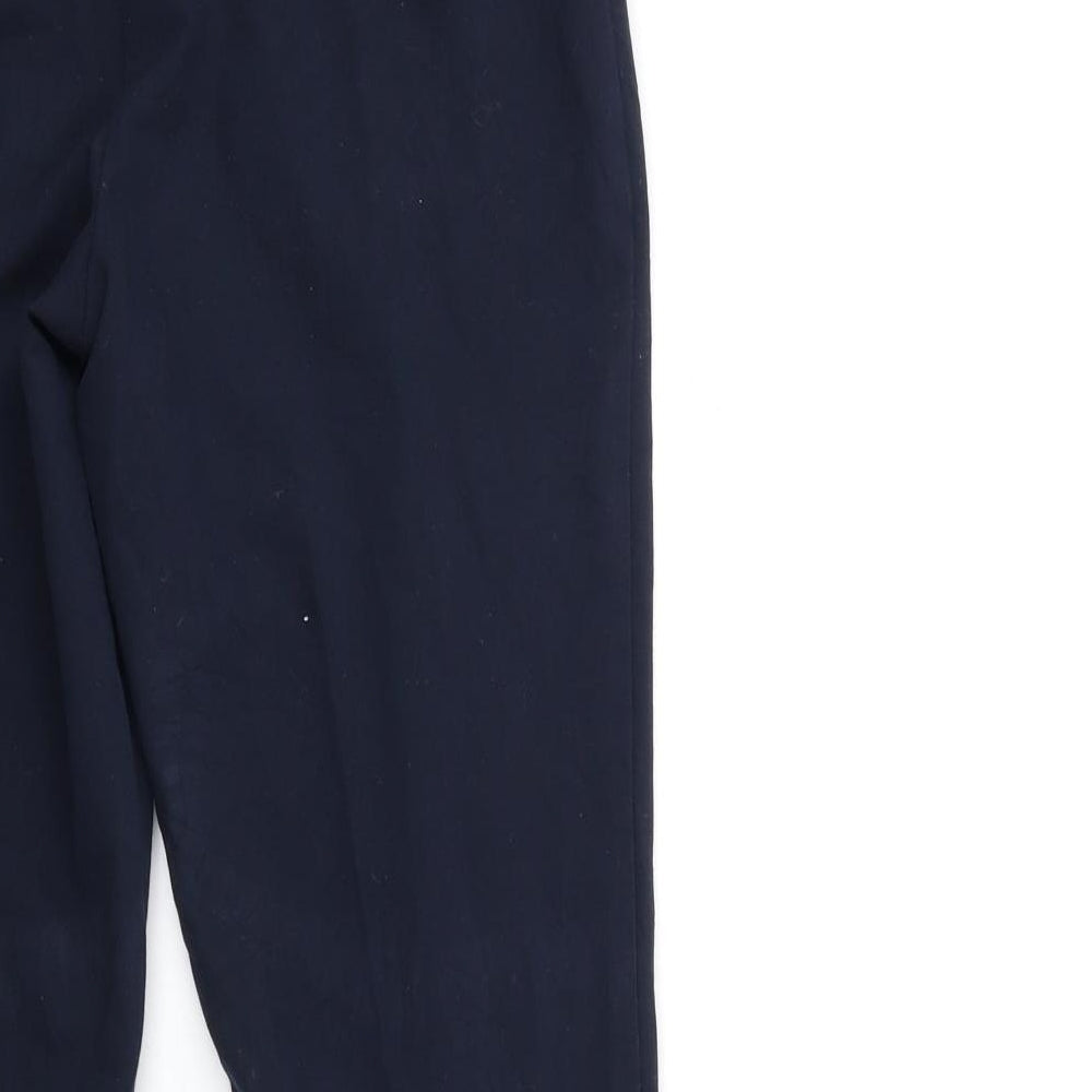 Topshop Womens Blue   Trousers  Size 6 L27 in
