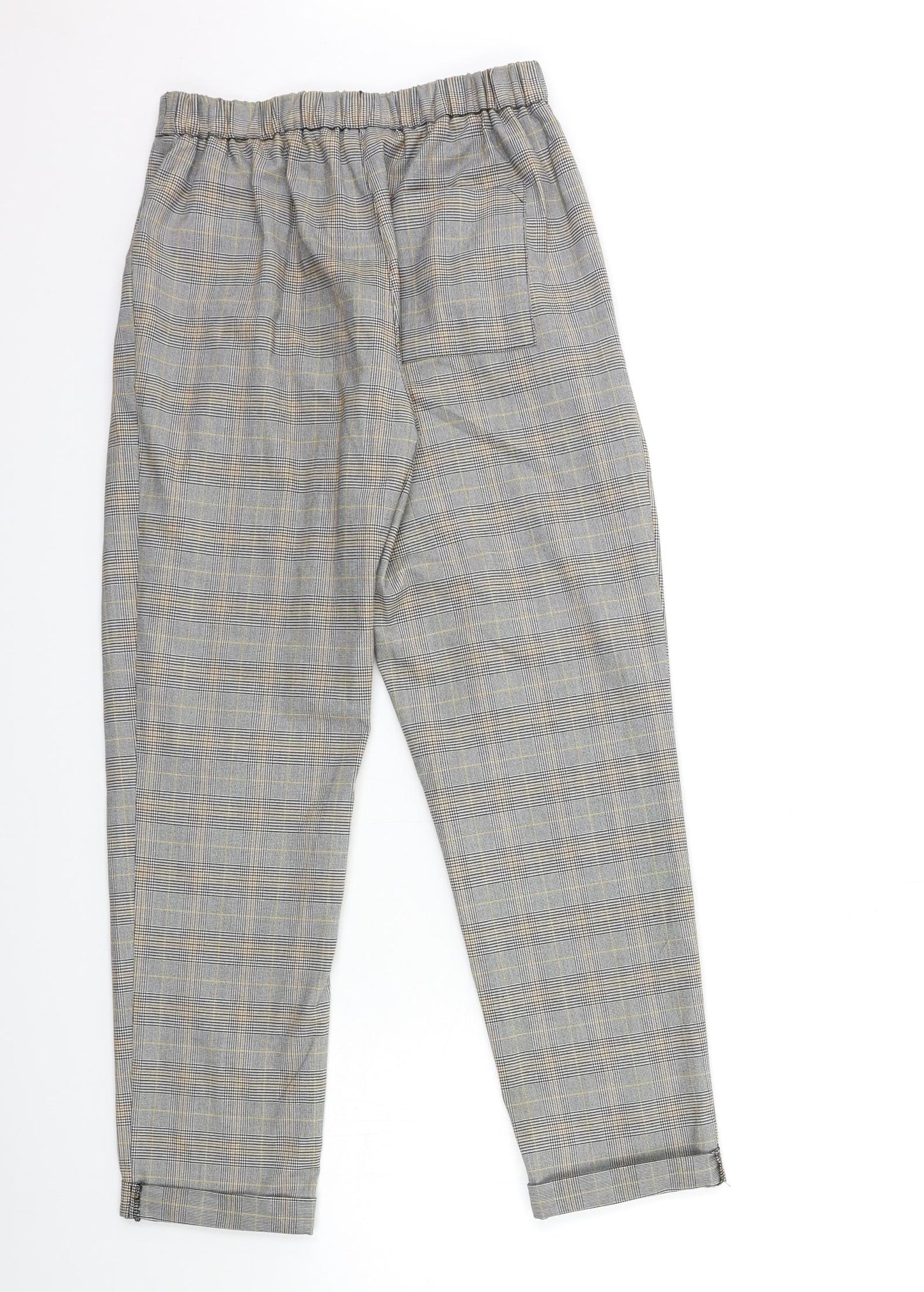 light before dark Womens Grey Check  Trousers  Size XS L27 in