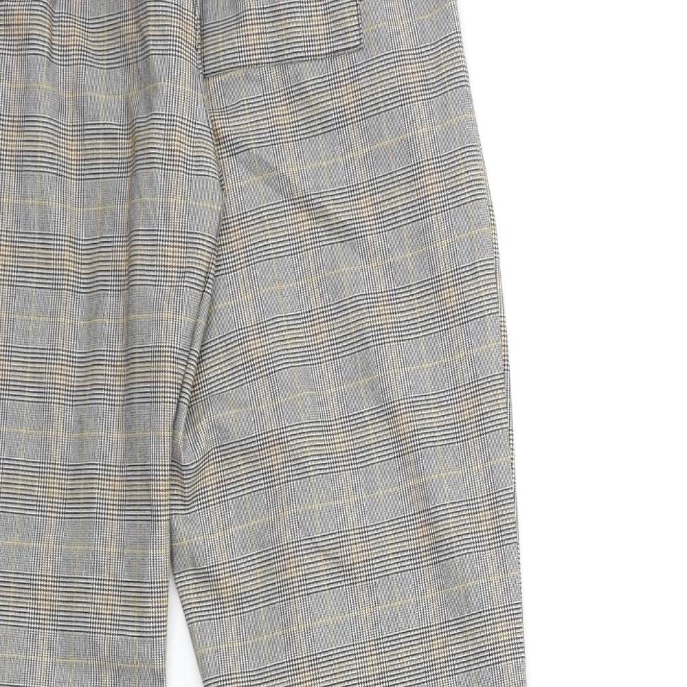 light before dark Womens Grey Check  Trousers  Size XS L27 in