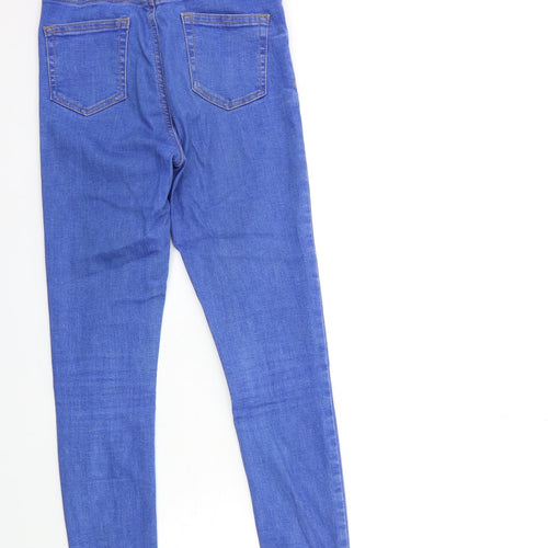 Denim & Co. Womens Blue  Denim Skinny Jeans Size 8 L26 in