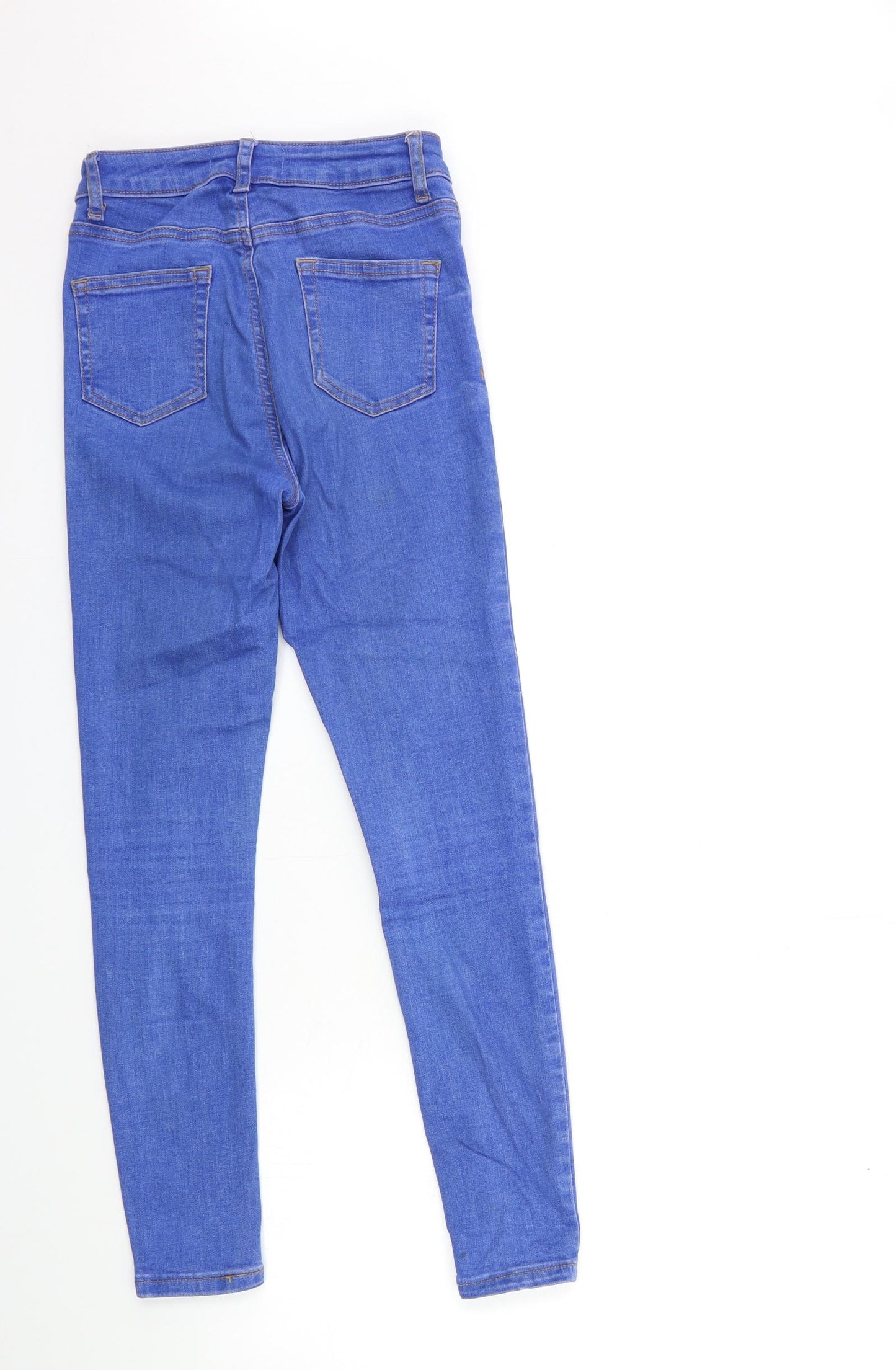 Denim & Co. Womens Blue  Denim Skinny Jeans Size 8 L26 in
