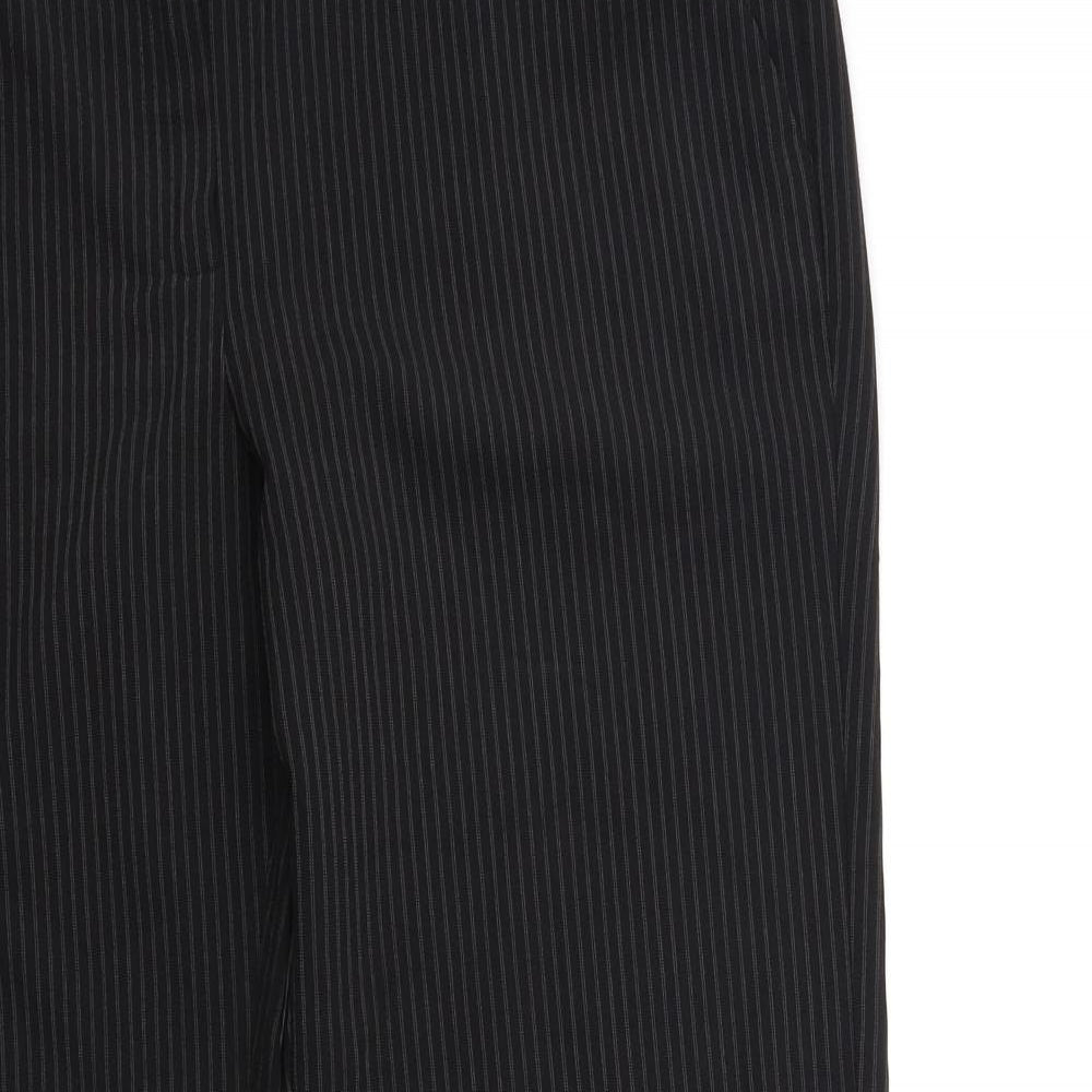 Papaya Womens Black   Trousers  Size 16 L31 in