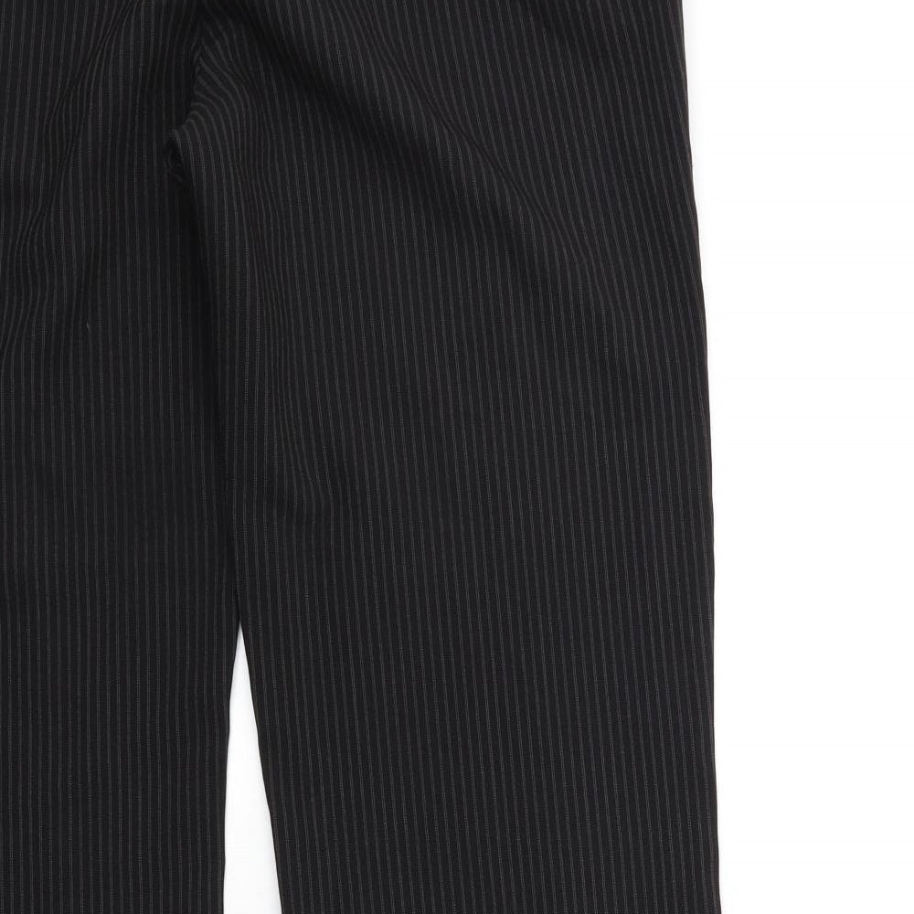 Papaya Womens Black   Trousers  Size 16 L31 in