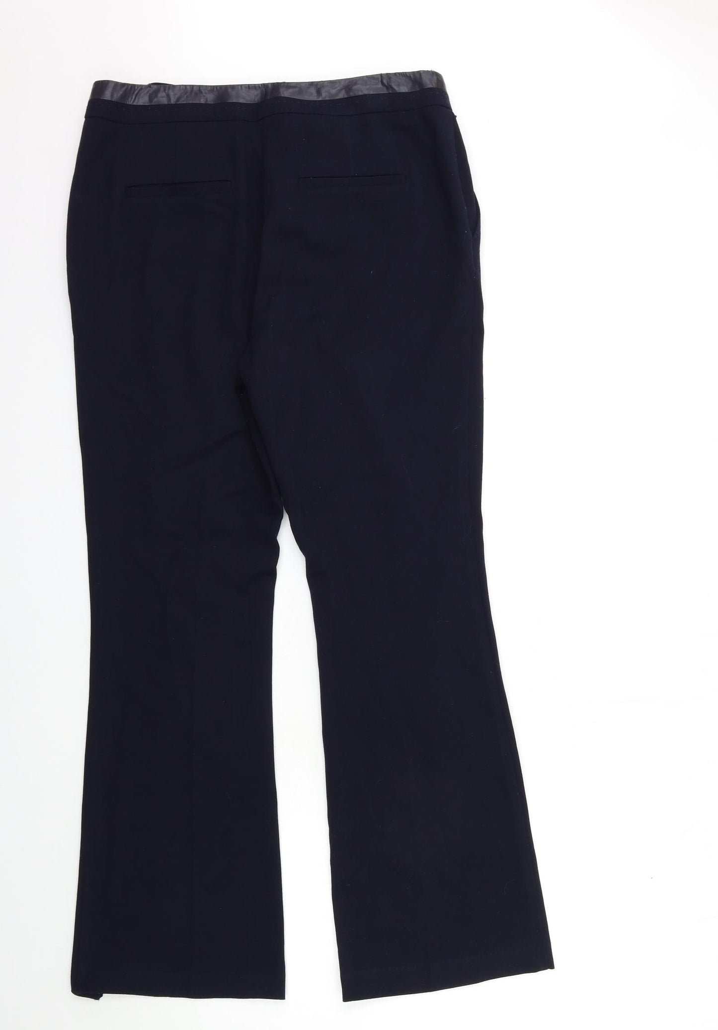 Per Una Womens Blue   Trousers  Size 12 L30 in