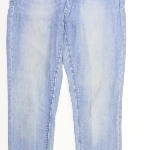 waven Womens Blue  Denim Skinny Jeans Size 12 L28 in