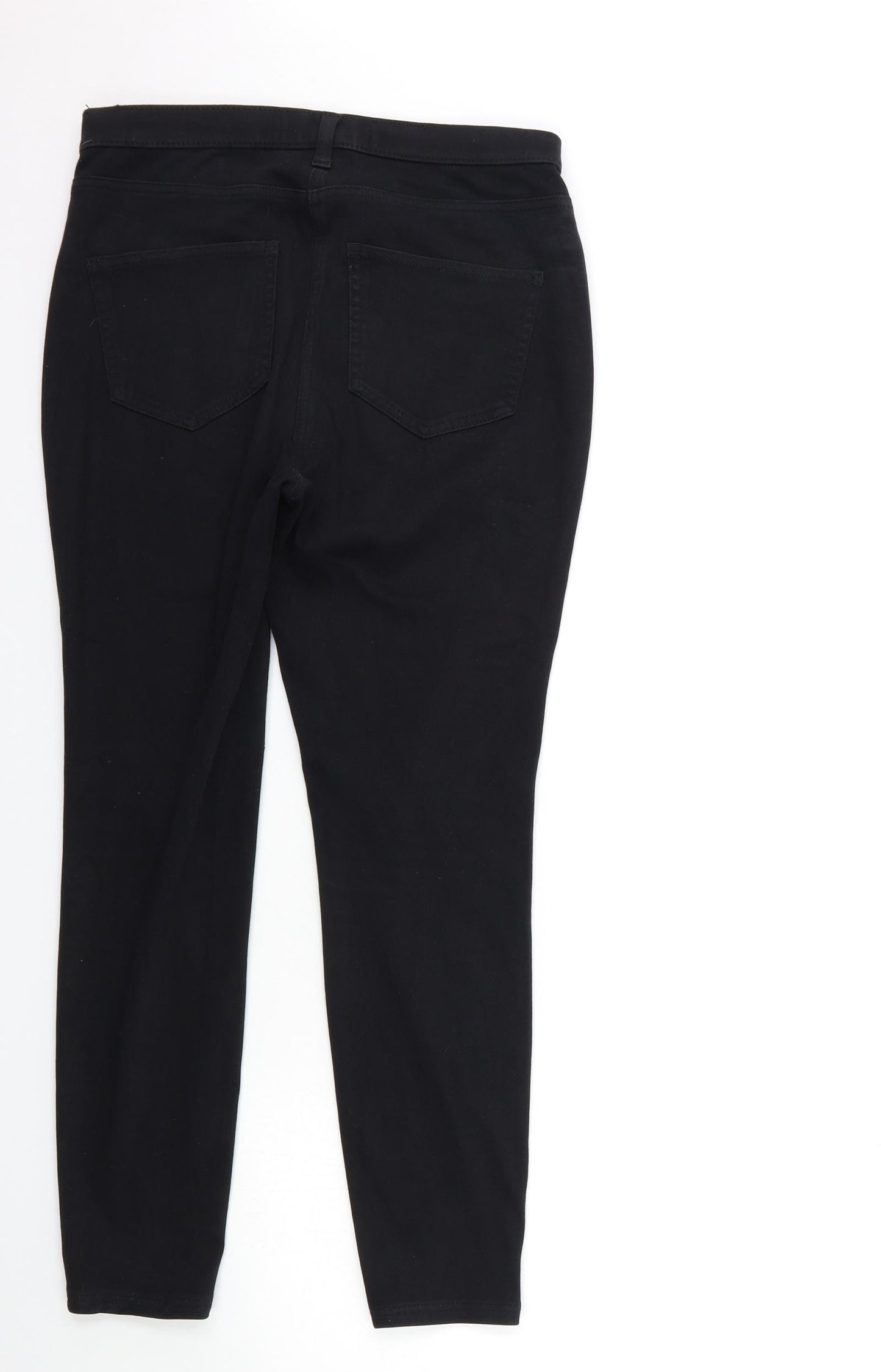NEXT Womens Black  Denim Jegging Jeans Size 12 L27 in