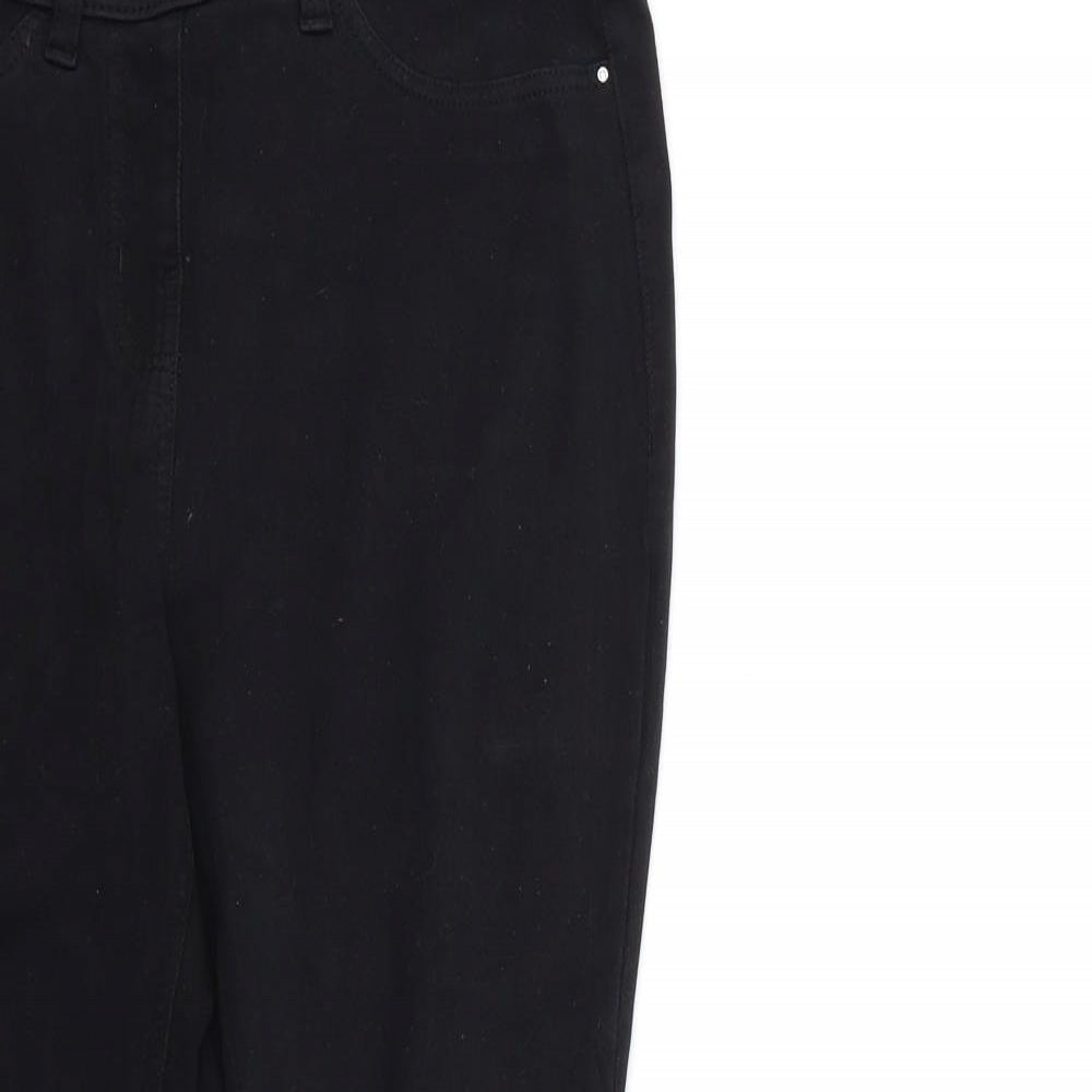 NEXT Womens Black  Denim Jegging Jeans Size 12 L27 in