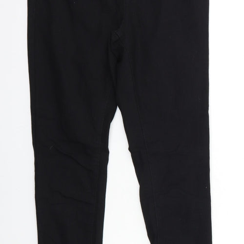 Denim & Co. Womens Black  Denim Jegging Jeans Size 10 L29 in