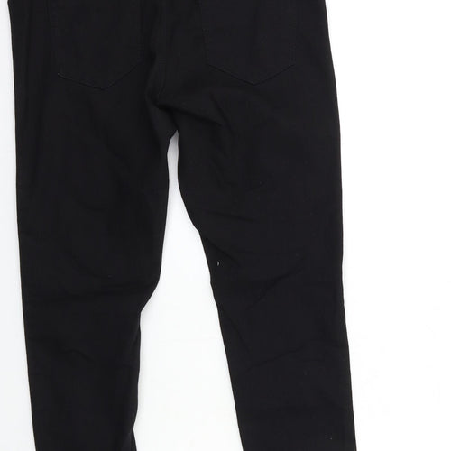 Denim & Co. Womens Black  Denim Jegging Jeans Size 10 L29 in