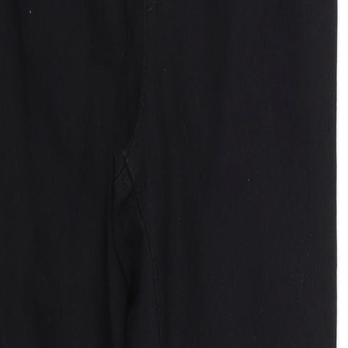 Denim & Co. Womens Black  Denim Jegging Jeans Size 10 L29 in