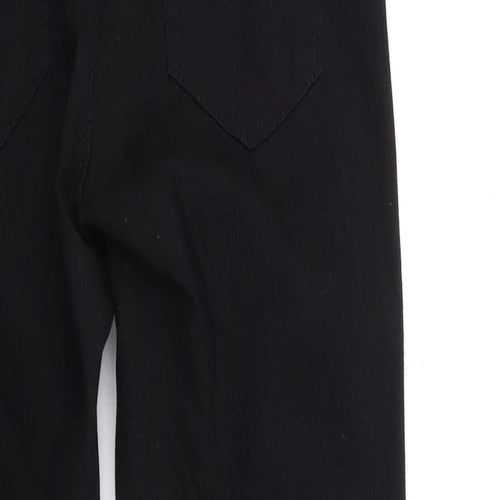 Denim & Co. Womens Black  Denim Jegging Jeans Size 10 L29 in