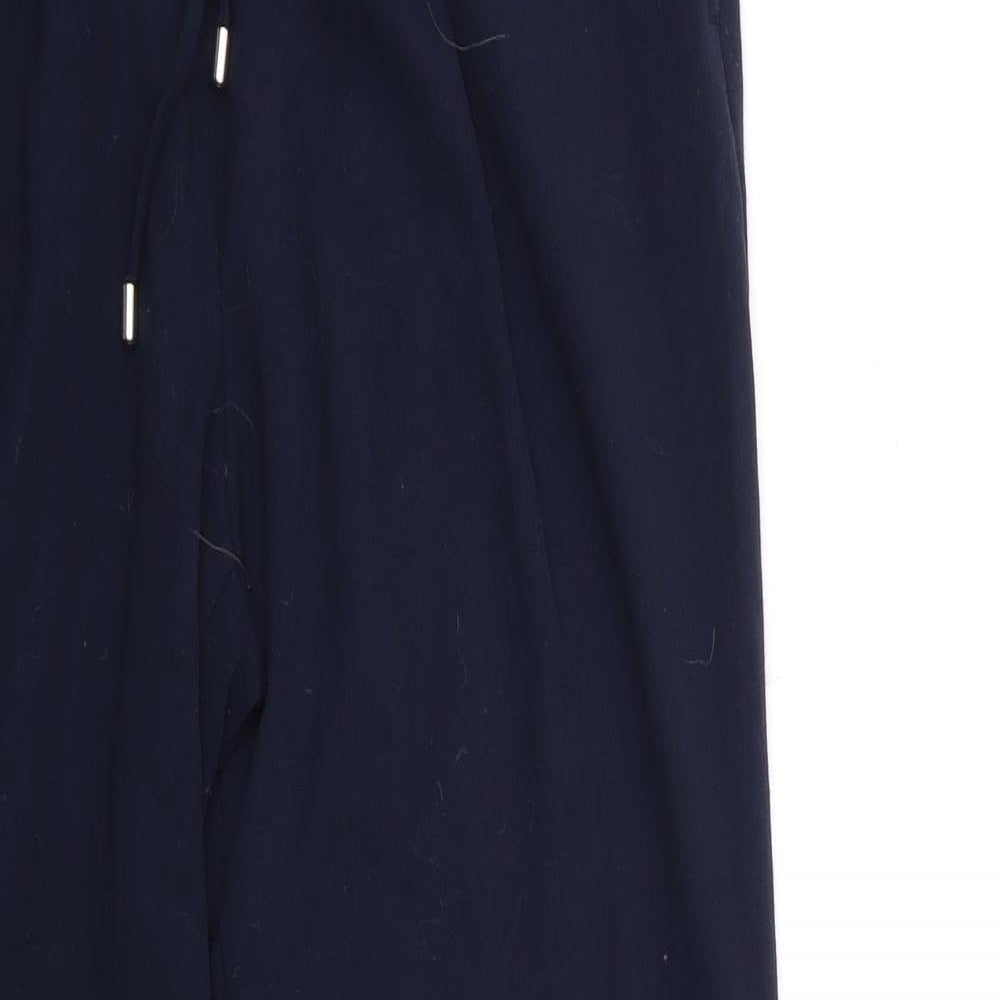 Marks and Spencer Womens Blue   Trousers  Size 12 L29 in