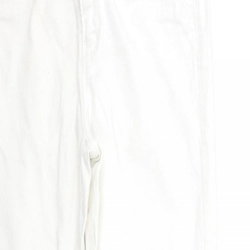 Only Womens White  Denim Skinny Jeans Size 28 in L32 in