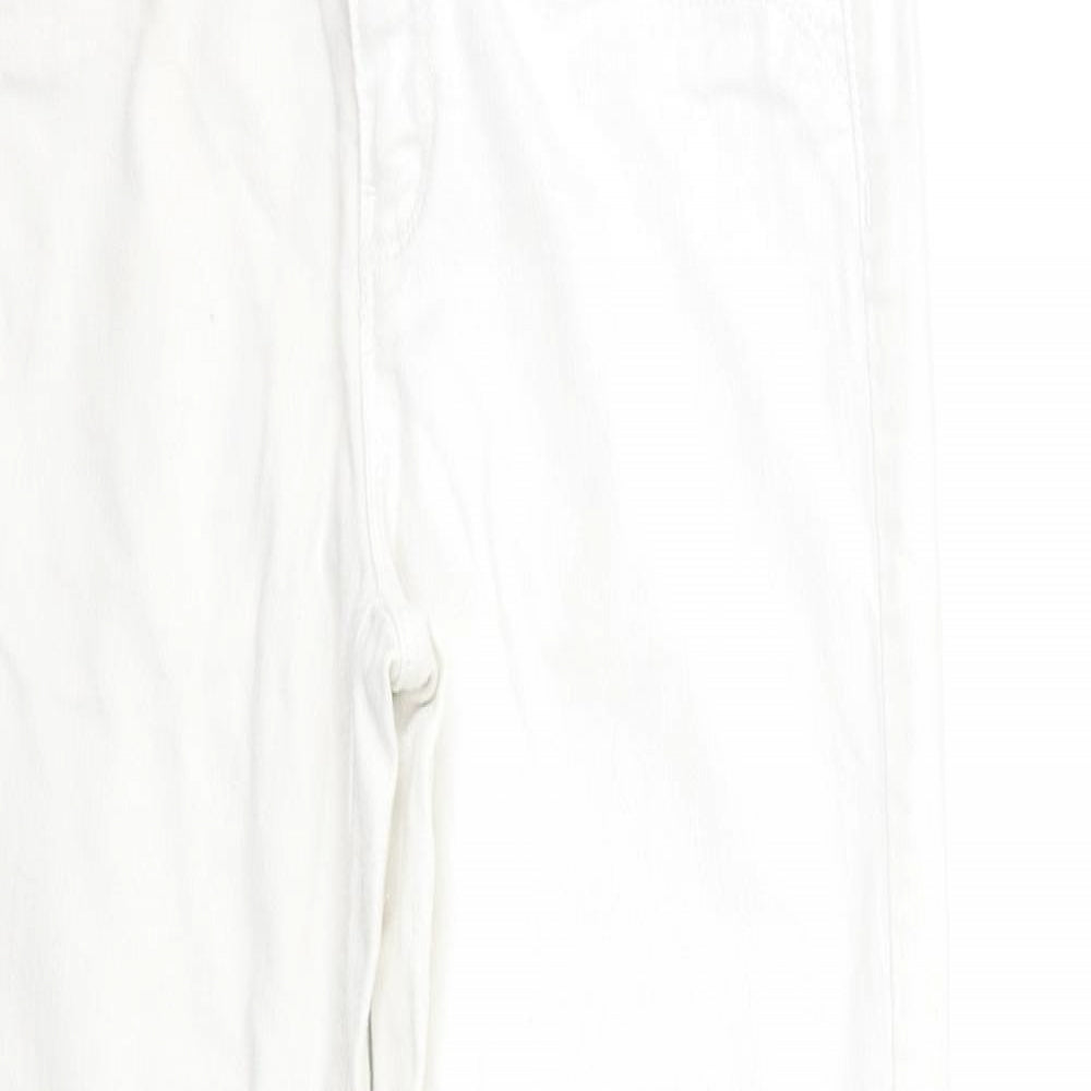 Only Womens White  Denim Skinny Jeans Size 28 in L32 in