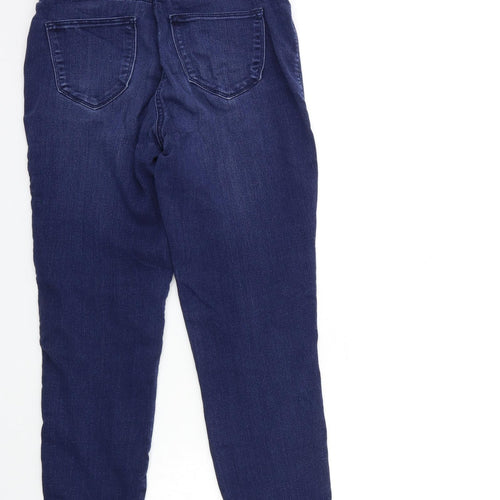 NEXT Womens Blue  Denim Skinny Jeans Size 8 L20 in