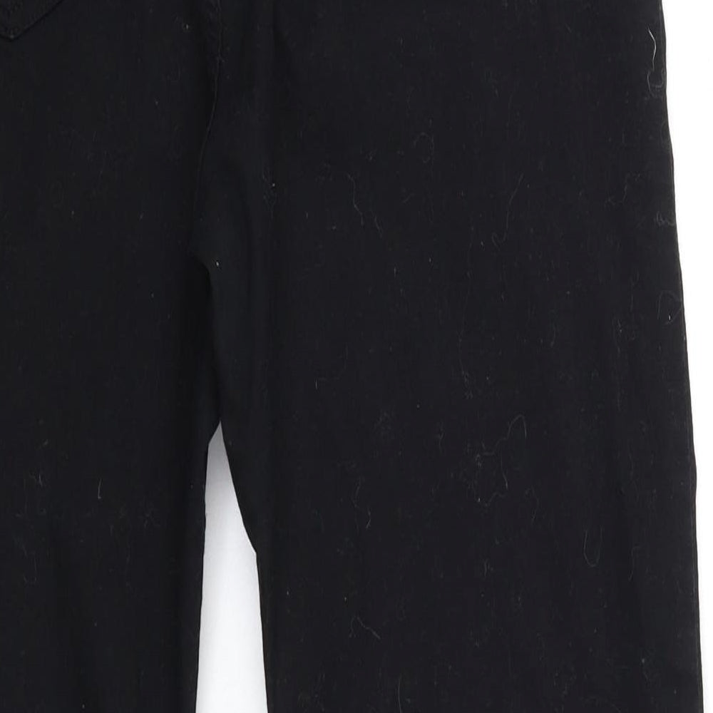 Marks and Spencer Womens Black  Denim Skinny Jeans Size 16 L27 in