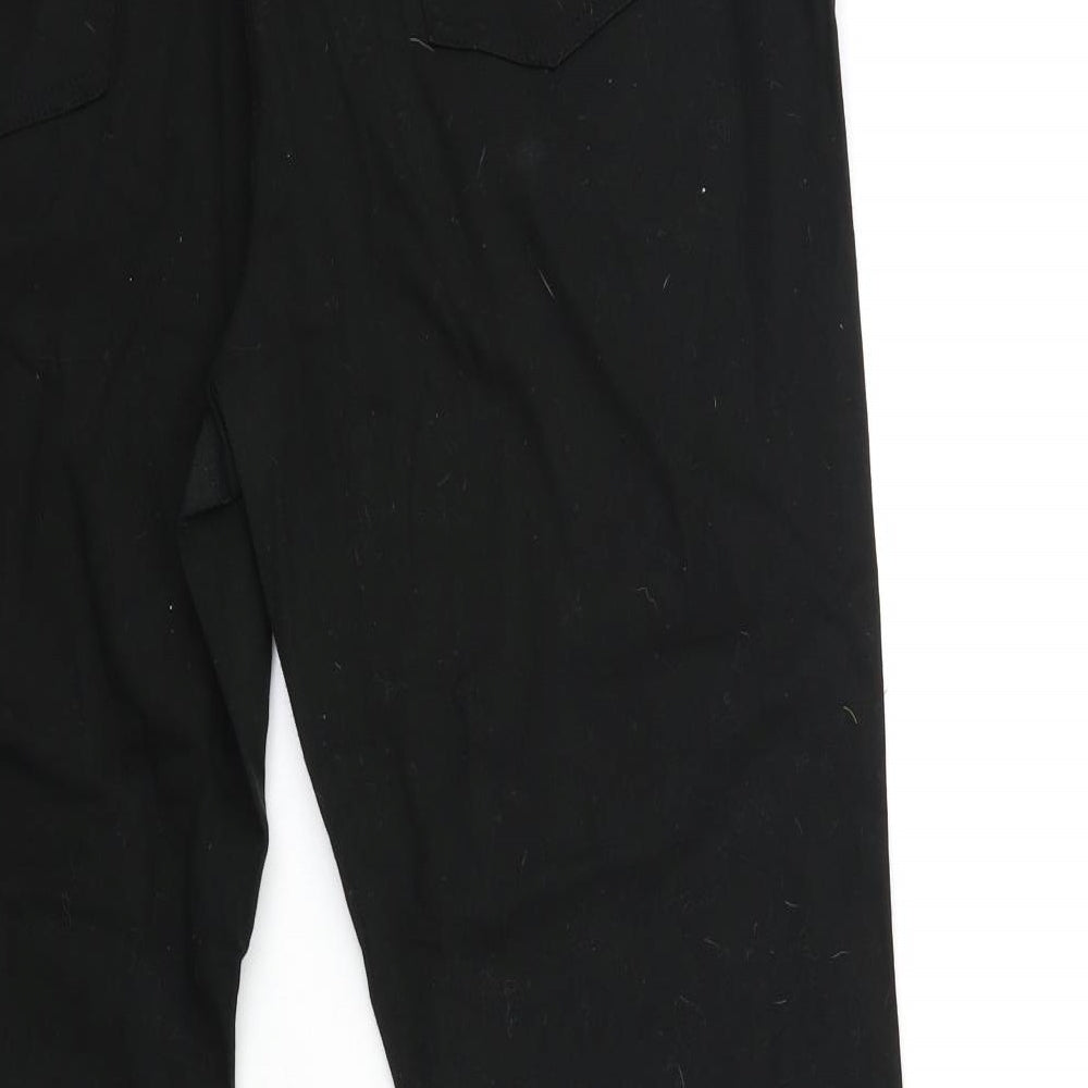Simply Be Womens Black  Denim Jegging Jeans Size 22 L31 in