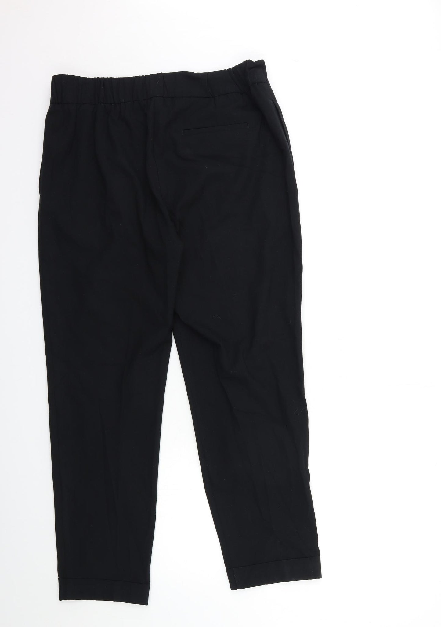 Marks and Spencer Womens Black   Trousers  Size 14 L28 in