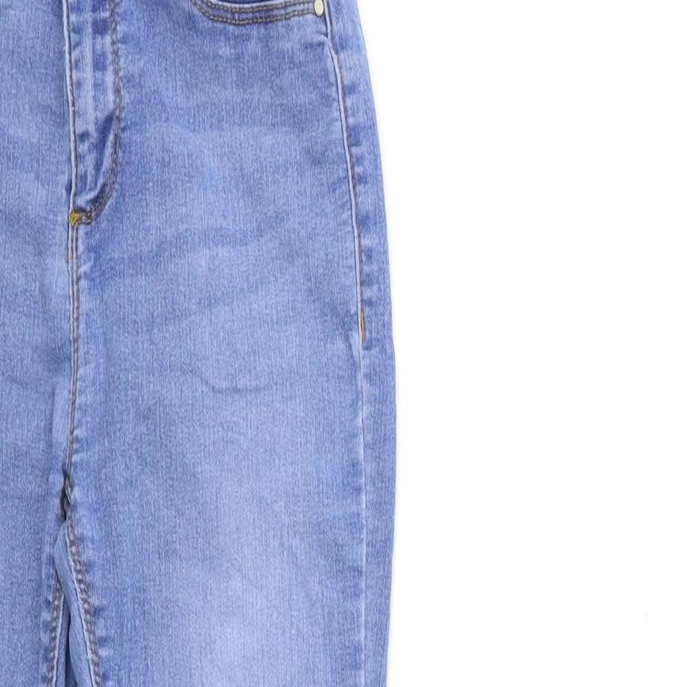 Dorothy Perkins Womens Blue  Denim Skinny Jeans Size 8 L26 in