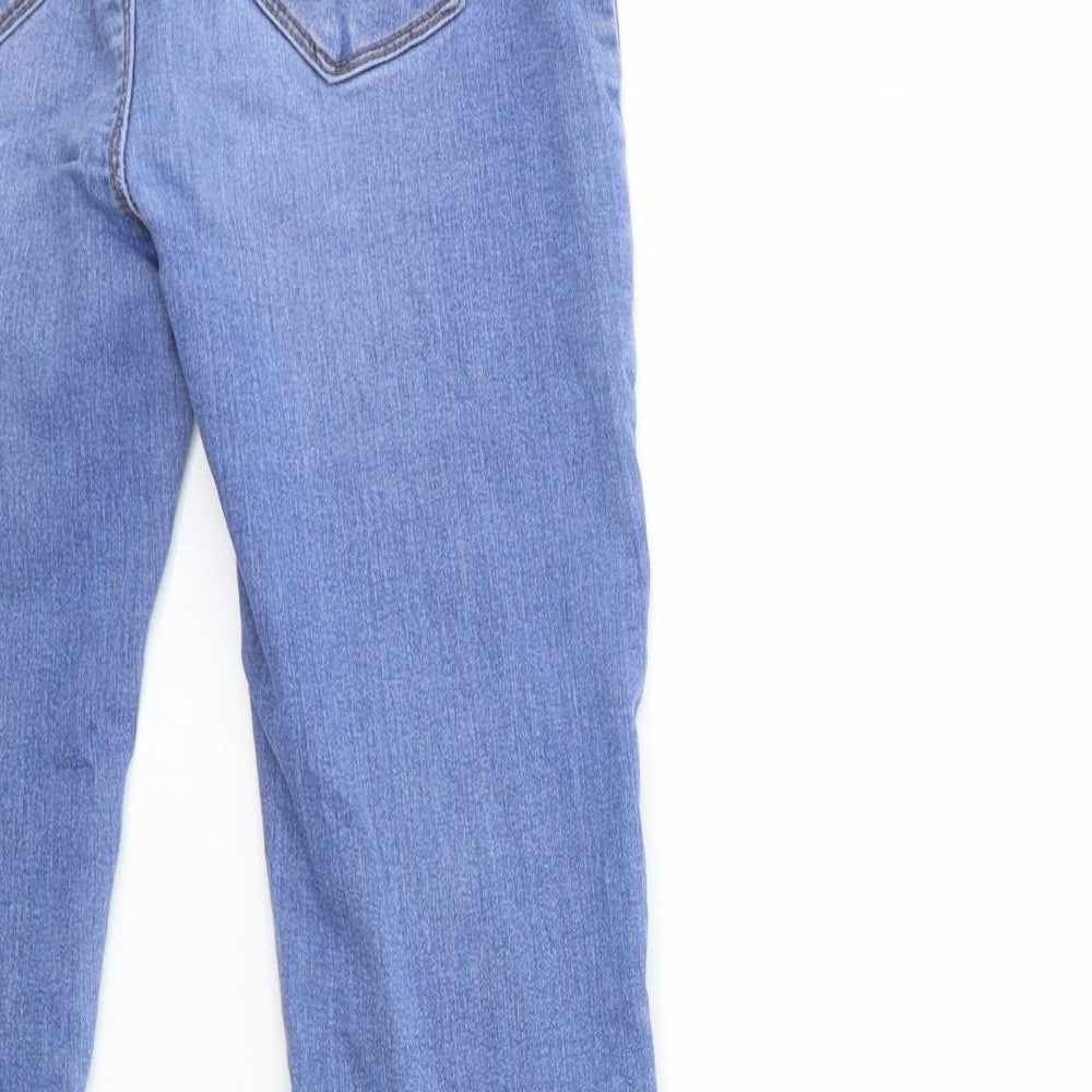 Dorothy Perkins Womens Blue  Denim Skinny Jeans Size 8 L26 in