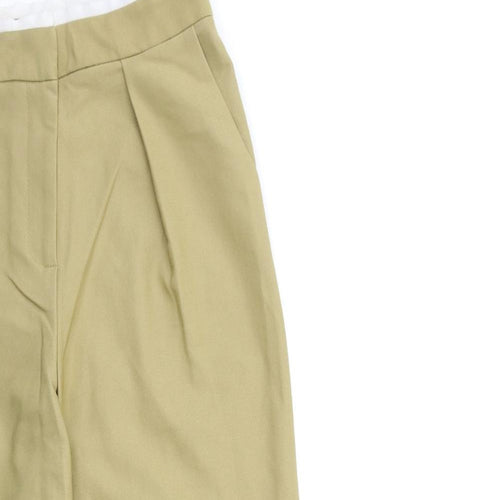 Topshop Womens Beige   Trousers  Size 6 L25 in