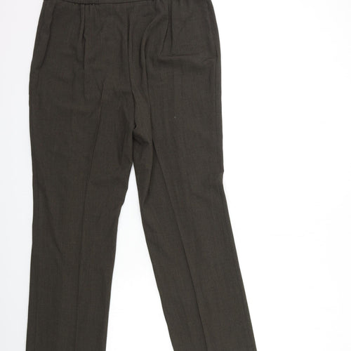 Marks and Spencer Womens Green   Trousers  Size 14 L29 in