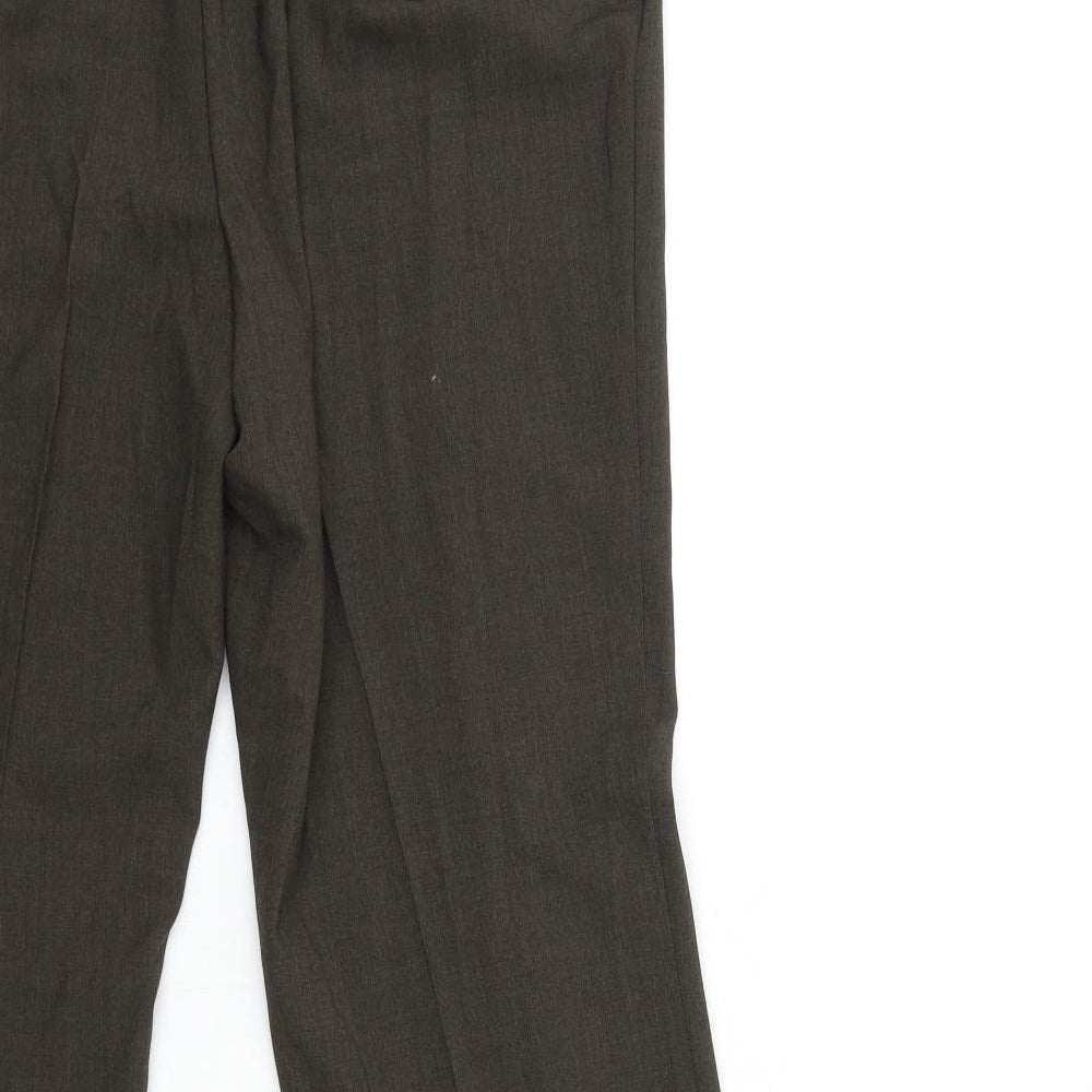 Marks and Spencer Womens Green   Trousers  Size 14 L29 in