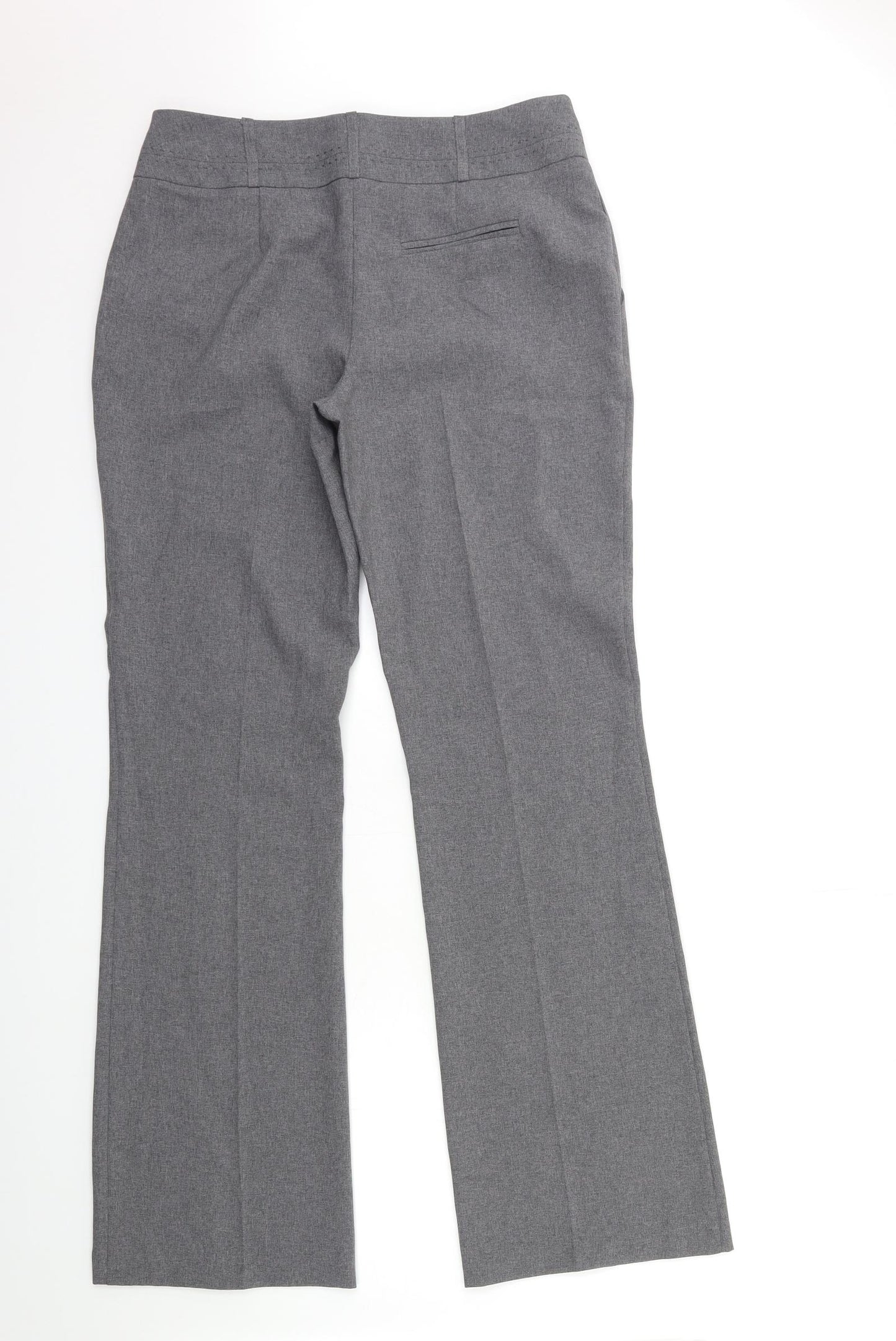 Atmosphere Womens Grey   Trousers  Size 10 L31 in