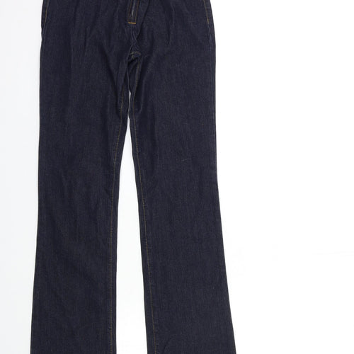 Miss Sixty Womens Blue  Denim Straight Jeans Size 26 in L33 in