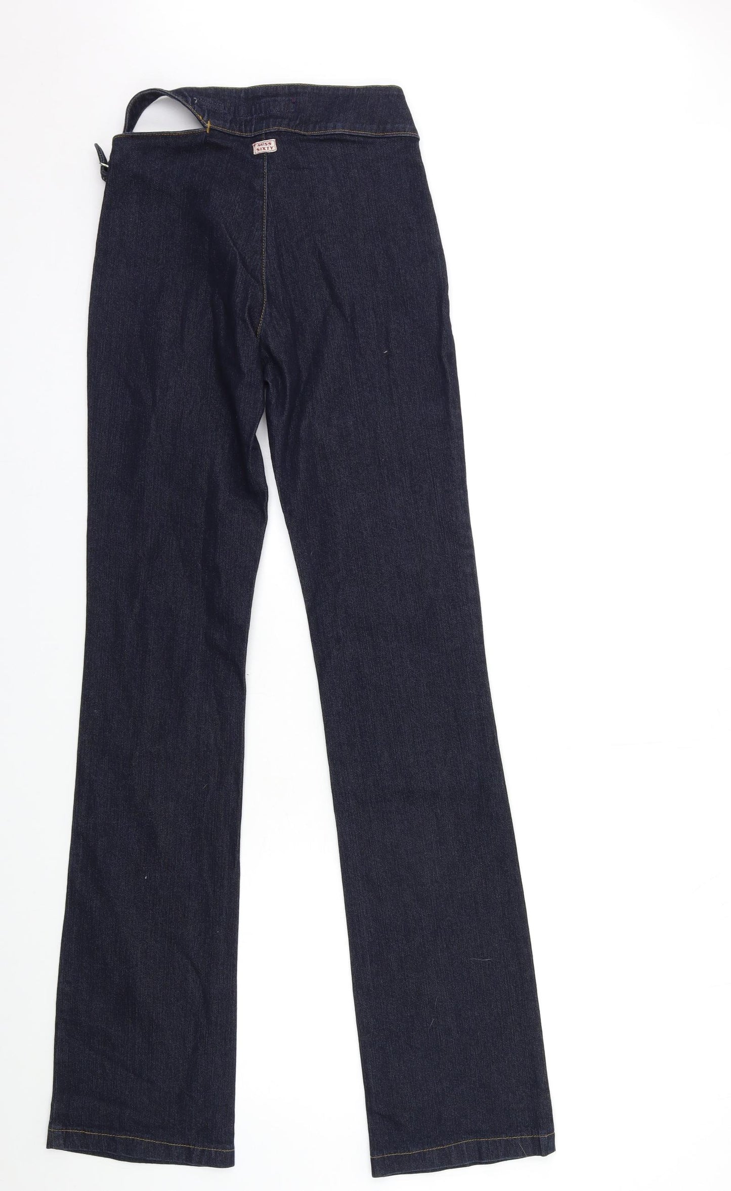 Miss Sixty Womens Blue  Denim Straight Jeans Size 26 in L33 in