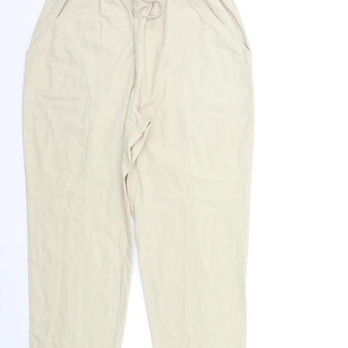 CASA DELLA Womens Beige   Trousers  Size M L26 in