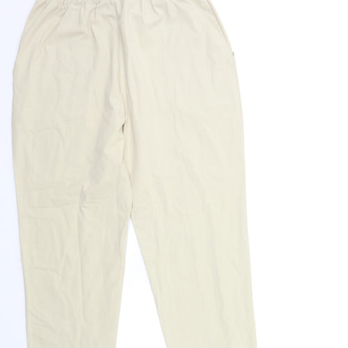 CASA DELLA Womens Beige   Trousers  Size M L26 in