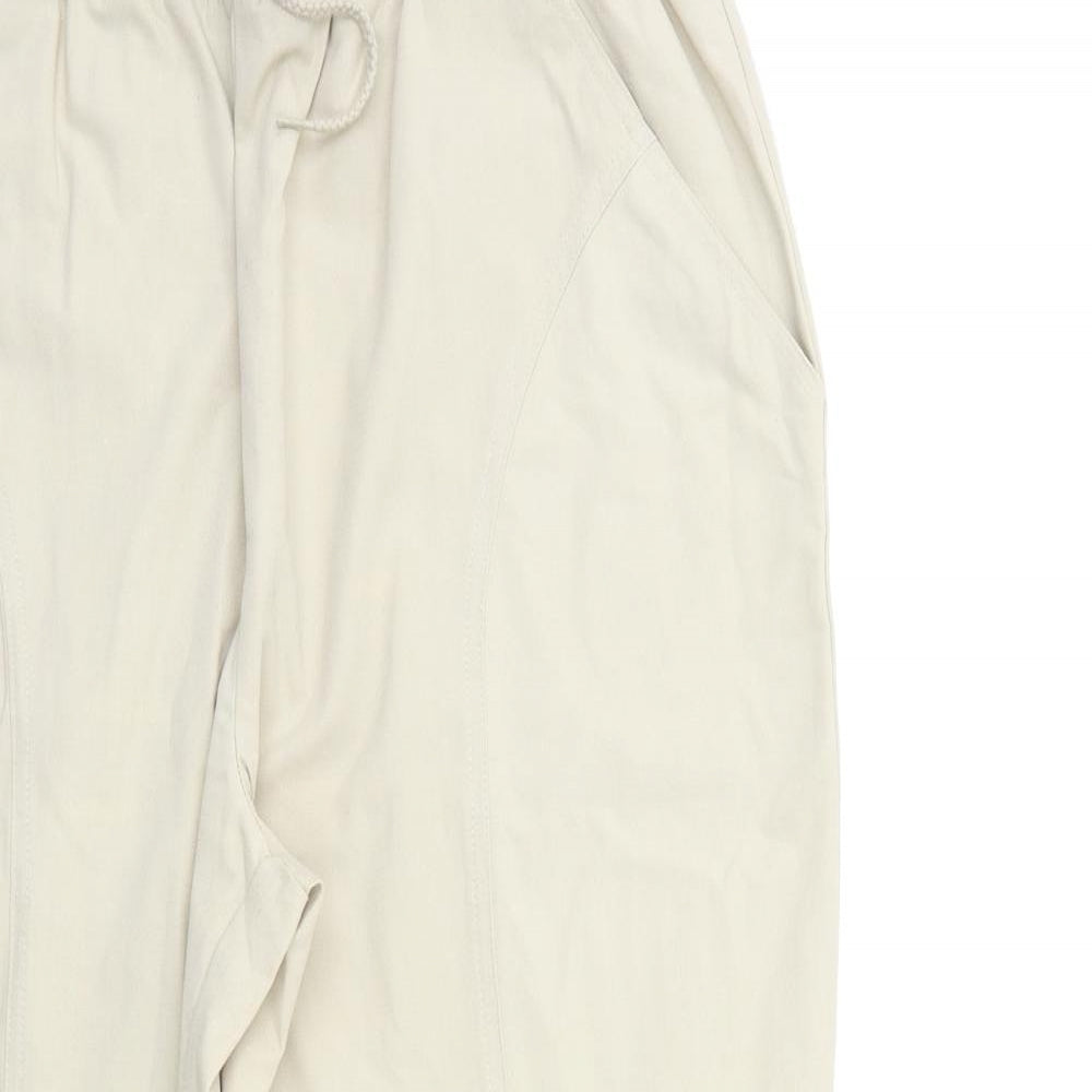 CASA DELLA Womens Beige   Trousers  Size M L26 in