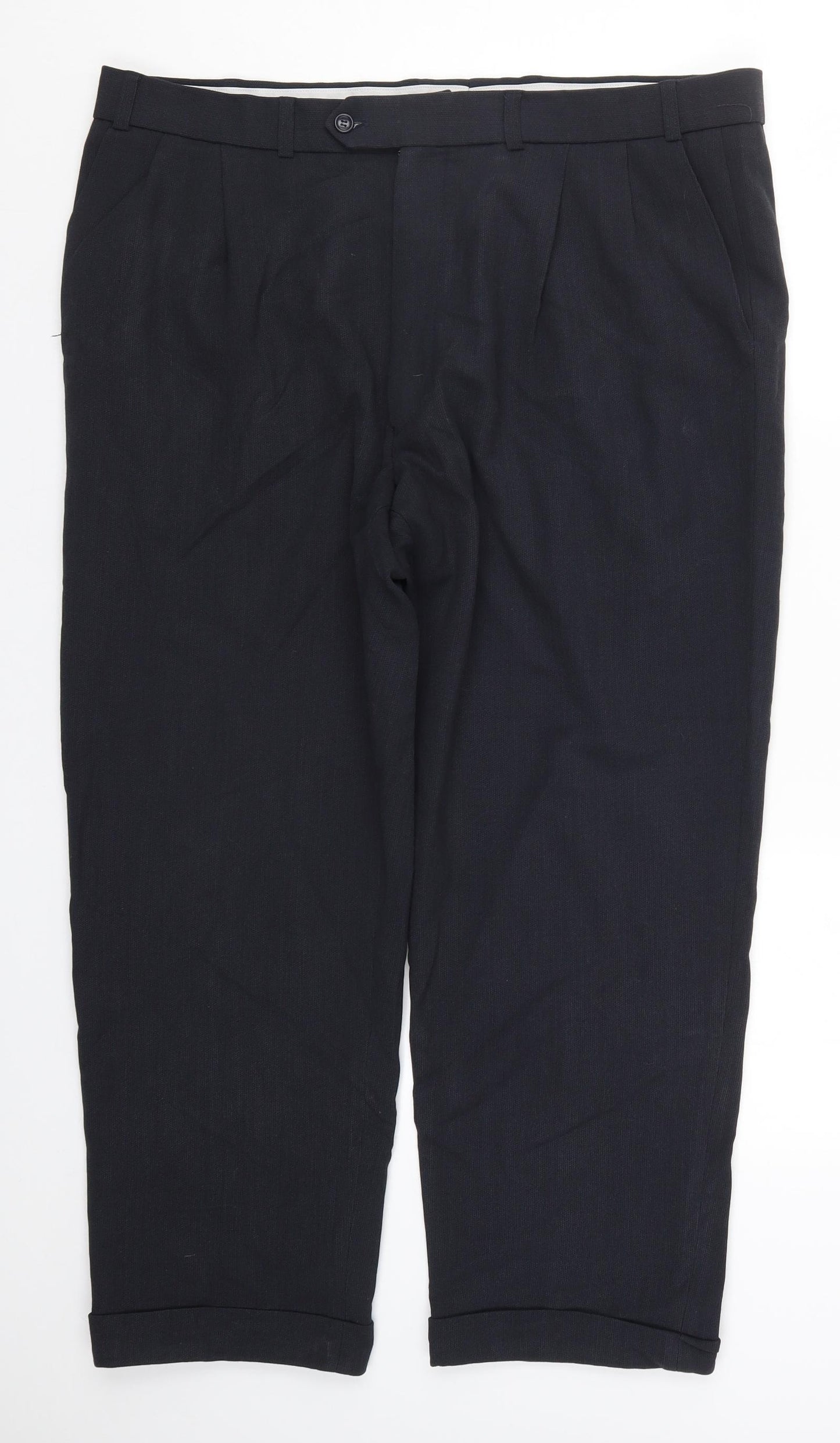 Marks and Spencer Mens Blue   Trousers  Size 40 L26 in