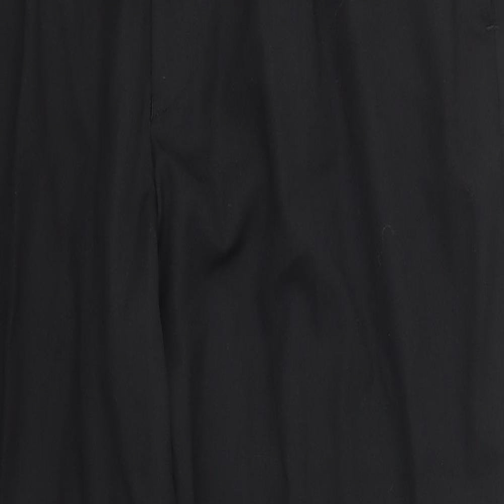 Preworn Mens Black   Trousers  Size 40 L30 in
