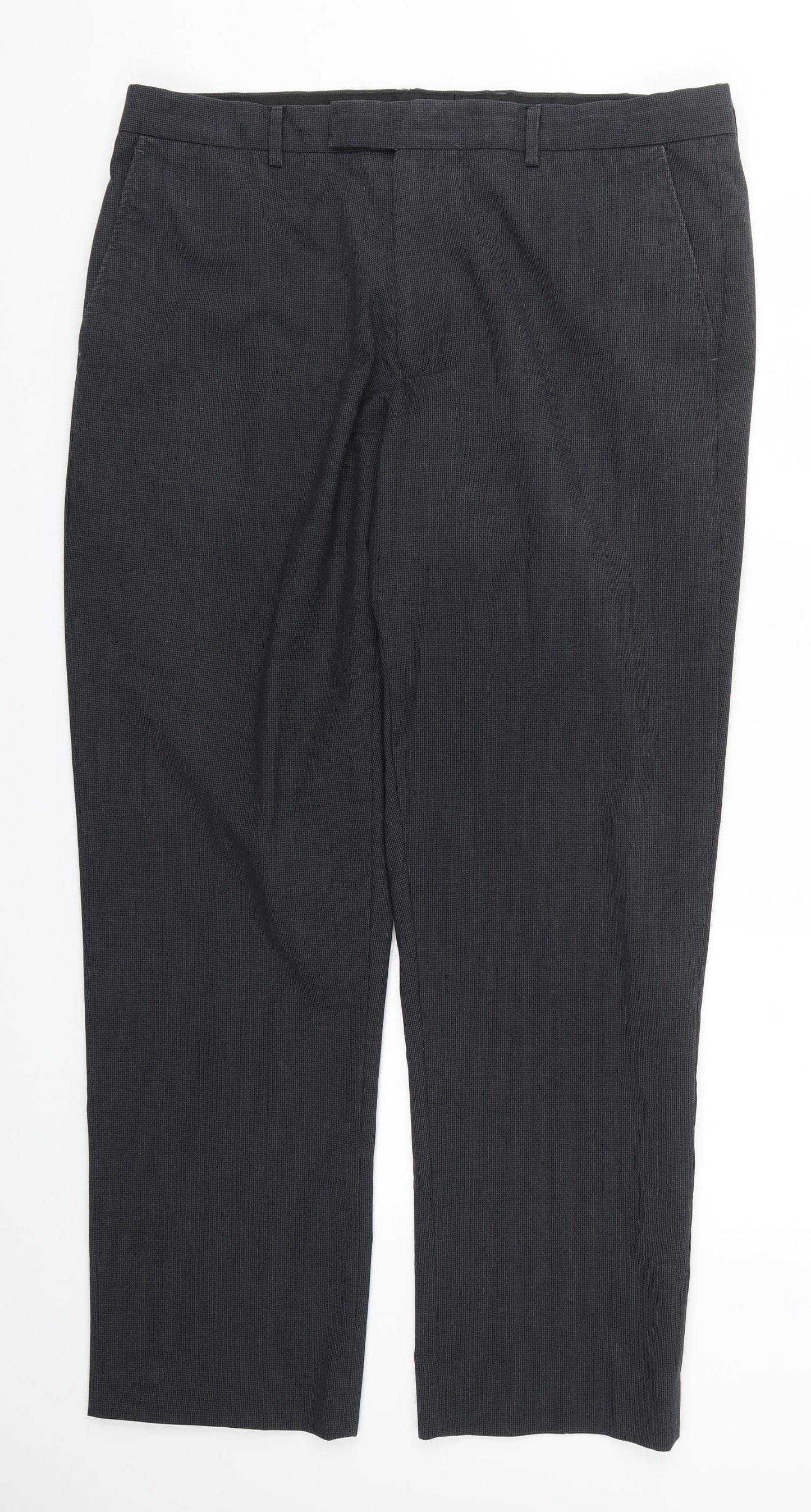 Greenwoods Mens Grey   Trousers  Size 37 L30 in