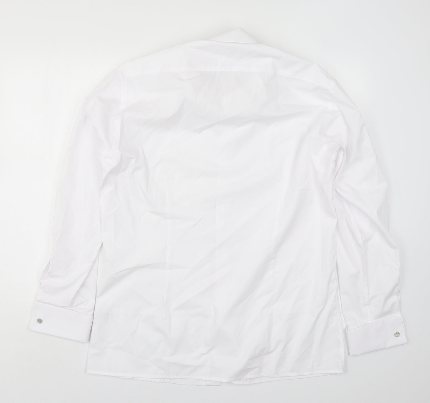 Heritage Mens White    Dress Shirt Size 16