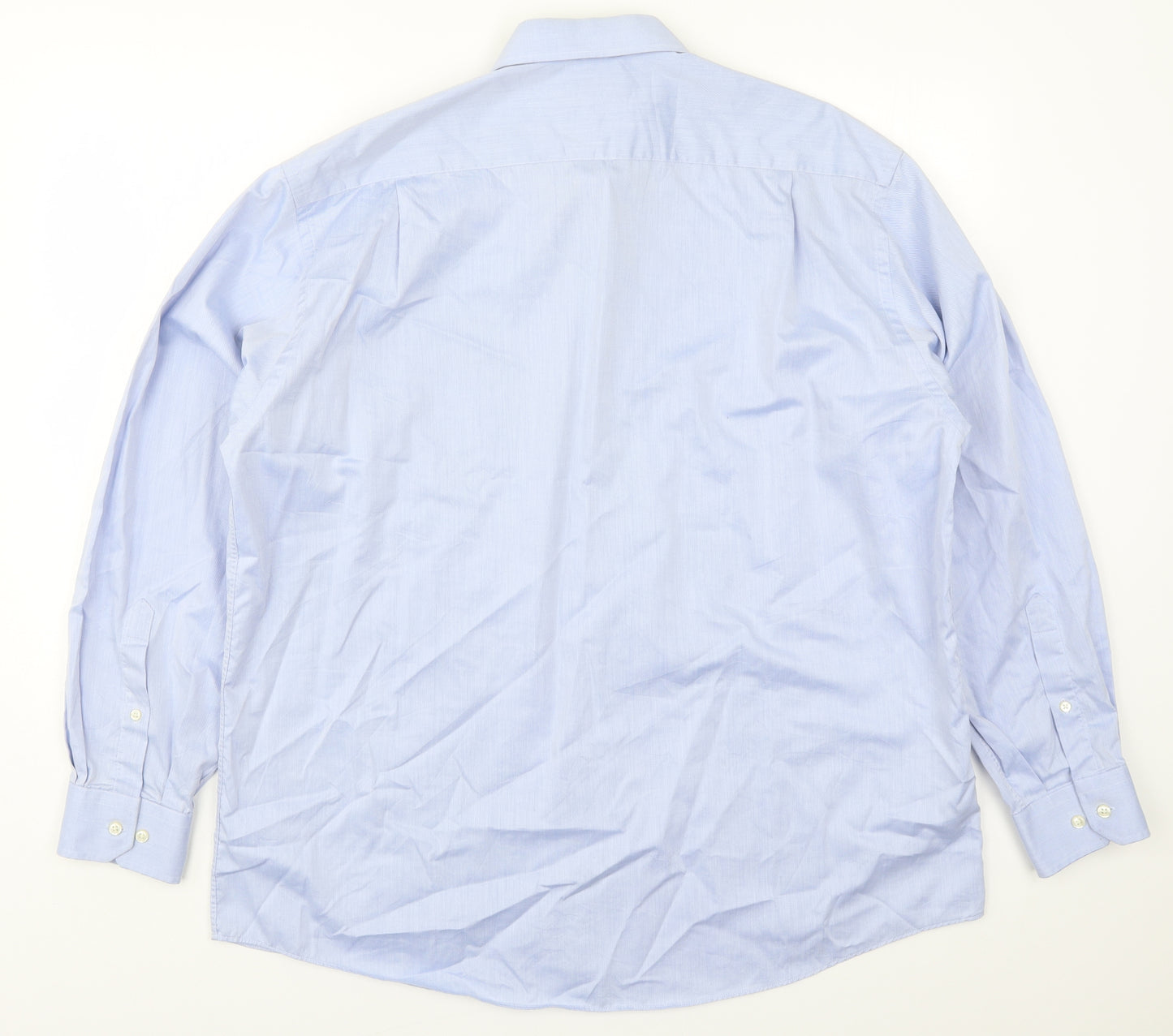 Marks and Spencer Mens Blue    Dress Shirt Size 17