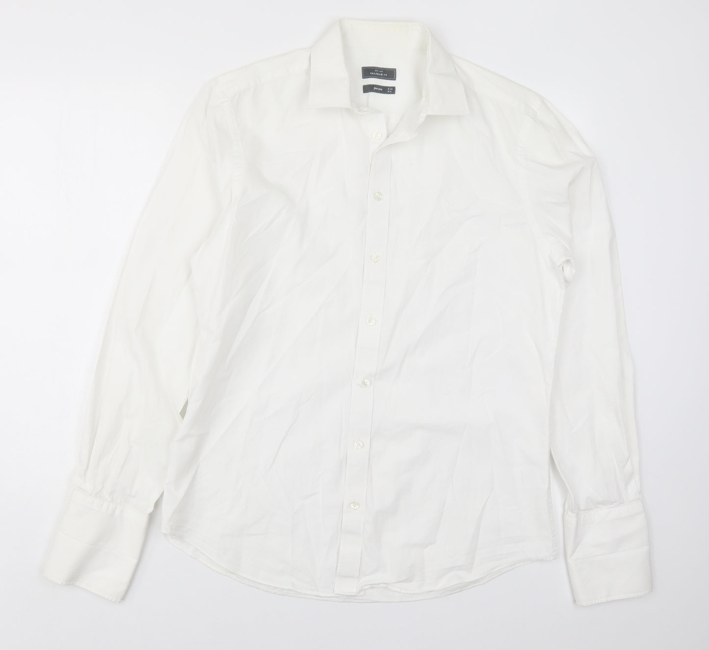 John Lewis Mens White    Dress Shirt Size 16